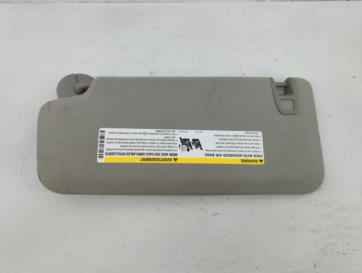 2010-2017 Chevrolet Equinox Sun Visor Shade Replacement Passenger Right Mirror Fits Fits 2010 2011 2012 2013 2014 2015 2016 