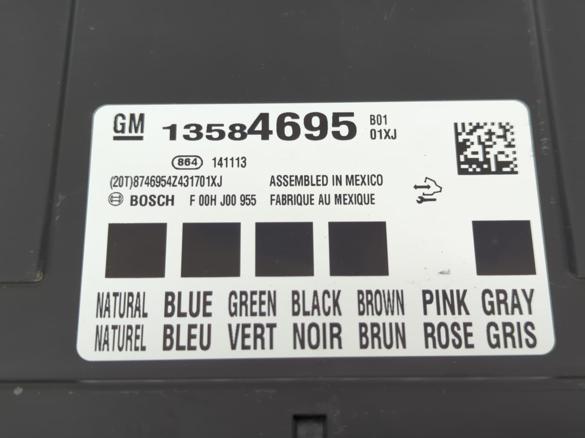 2013-2017 Chevrolet Equinox Body Control Module Bcm Inner Cabin Fuse Box 1242284 - Oemusedautoparts1.com