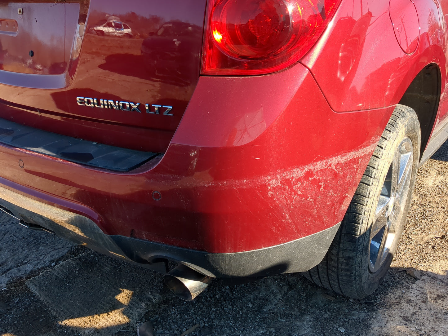 2010-2015 Chevrolet Equinox Rear Bumper Assembly Oem - Oemusedautoparts1.com