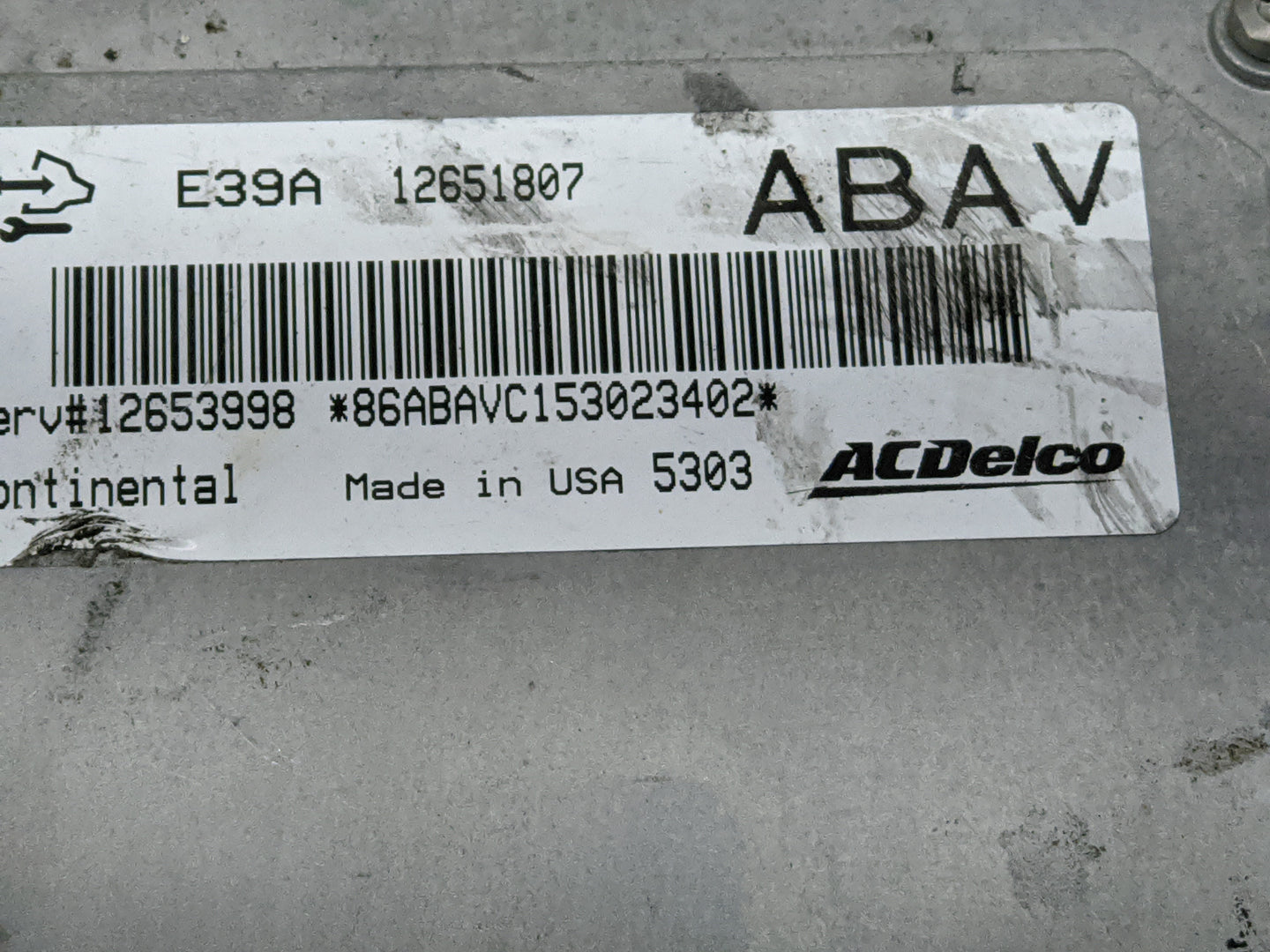 2013-2016 Chevrolet Equinox PCM Engine Control Computer ECU ECM PCU OEM P/N:12651807 Fits Fits 2013 2014 2015 2016 OEM Used 