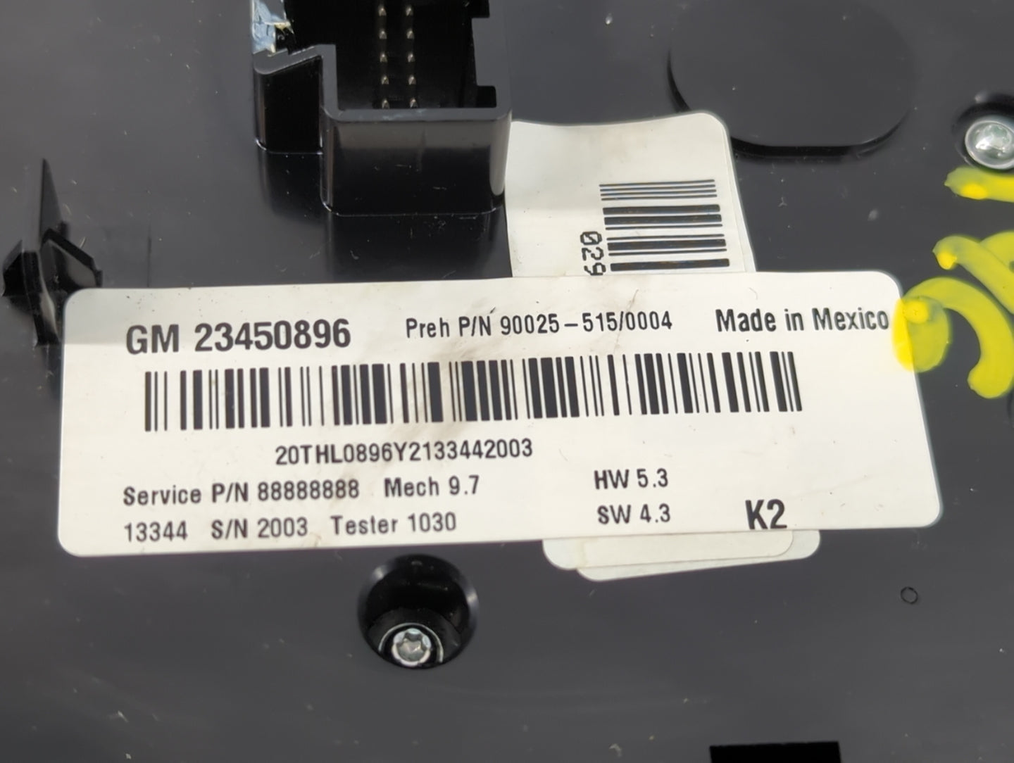 2012-2015 Chevrolet Equinox Radio Control Panel - Oemusedautoparts1.com