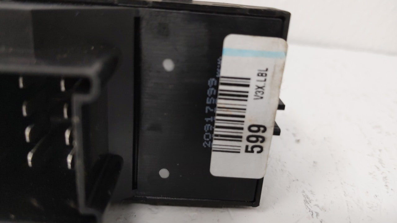 2010-2017 Chevrolet Equinox Master Power Window Switch Replacement Driver Side Left P/N:20917599 Fits OEM Used Auto Parts - 