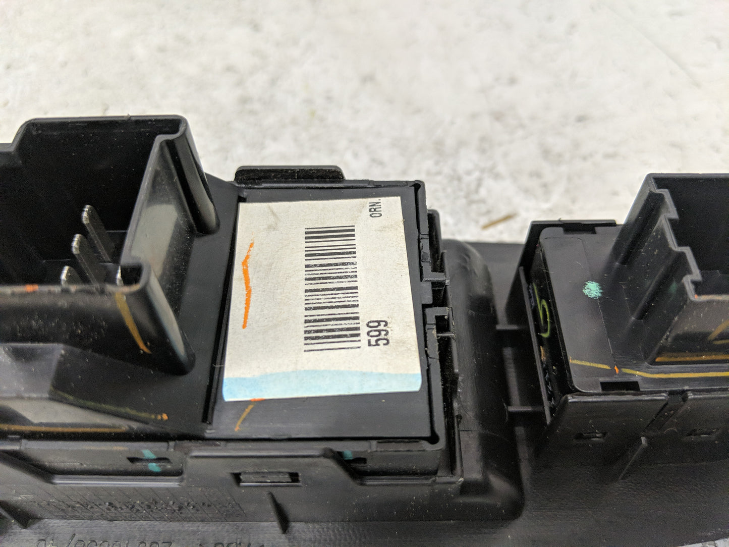 2012-2017 Chevrolet Equinox Master Power Window Switch Replacement Driver Side Left P/N:321480 20917599 Fits OEM Used Auto P