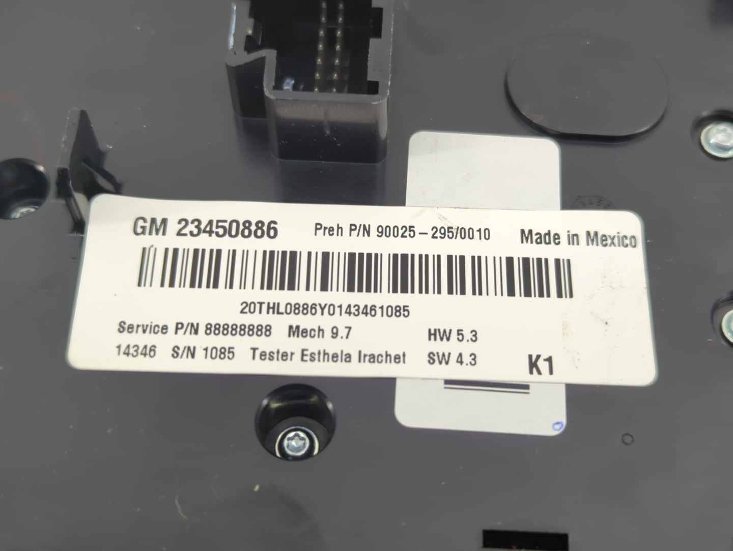 2012-2015 Chevrolet Equinox Radio Control Panel - Oemusedautoparts1.com