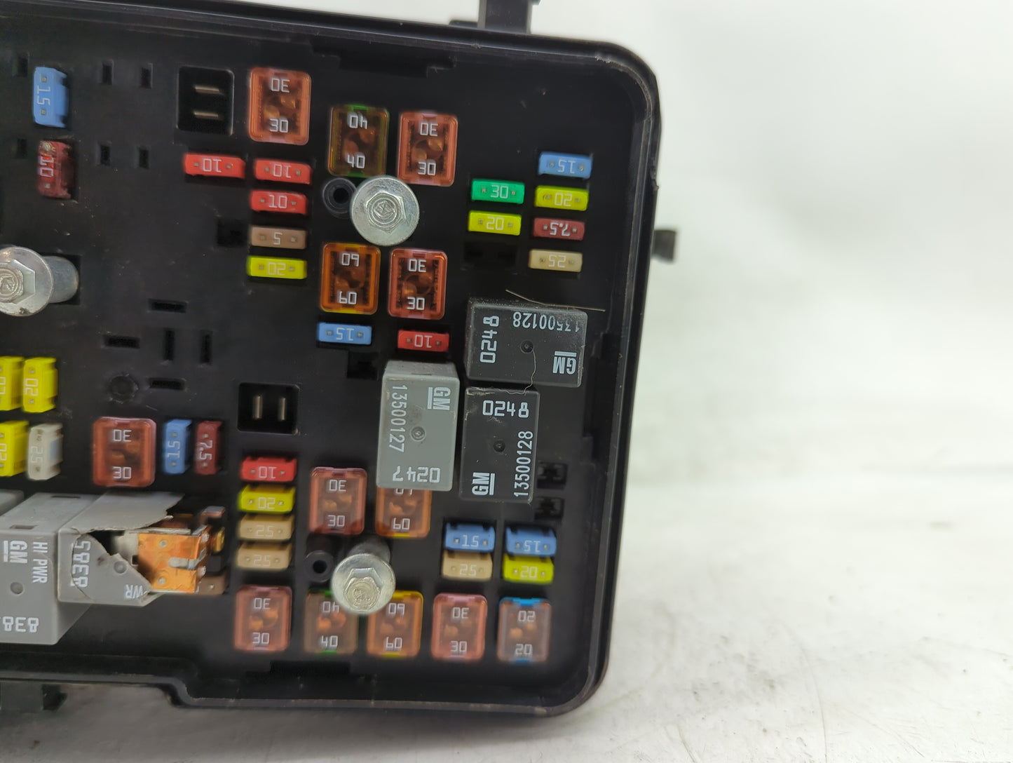 2013-2015 Chevrolet Equinox Fusebox Fuse Box Panel Relay Module P/N:22929762 01 Fits Fits 2013 2014 2015 OEM Used Auto Parts
