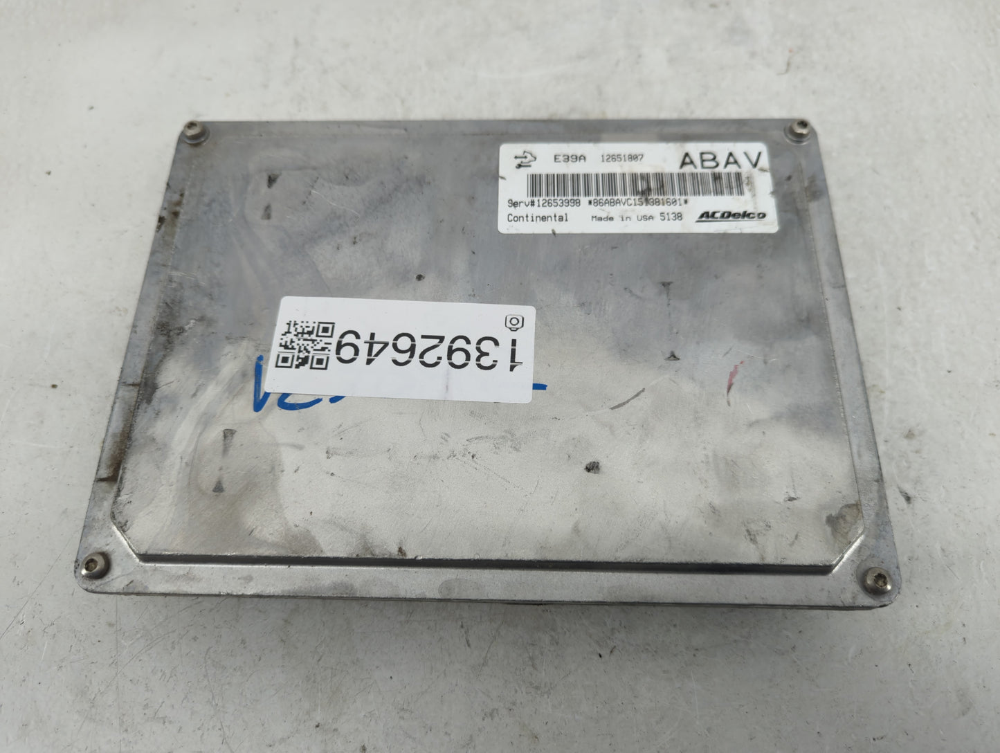 2013-2016 Chevrolet Equinox PCM Engine Control Computer ECU ECM PCU OEM P/N:12651807 Fits Fits 2013 2014 2015 2016 OEM Used 