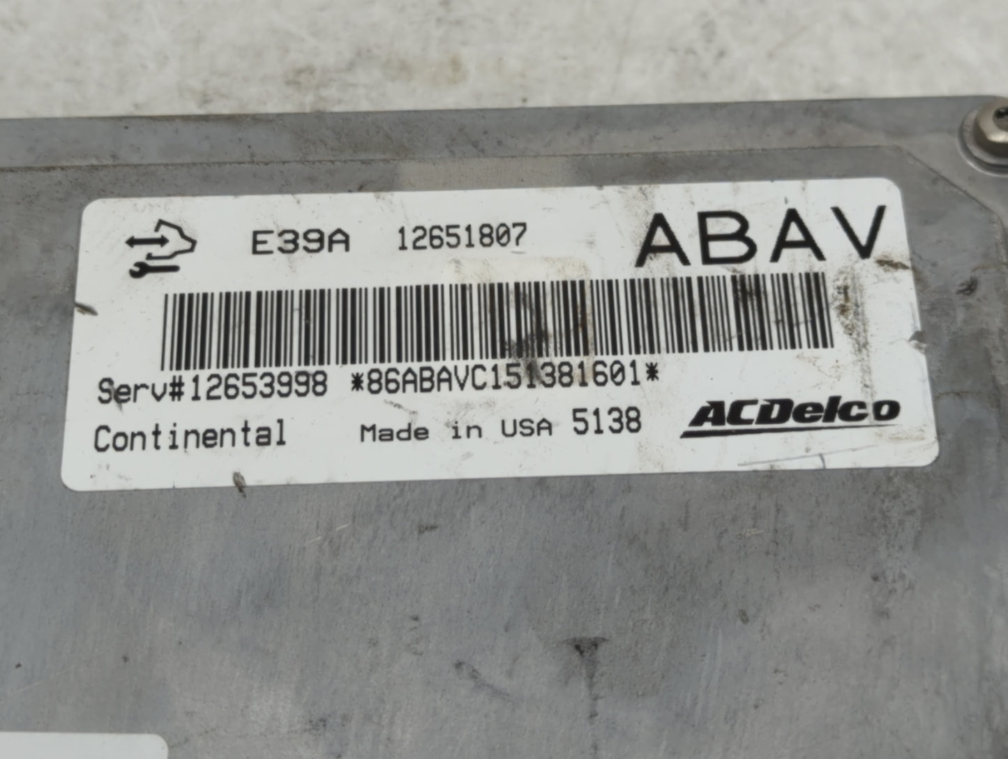2013-2016 Chevrolet Equinox PCM Engine Control Computer ECU ECM PCU OEM P/N:12651807 Fits Fits 2013 2014 2015 2016 OEM Used 