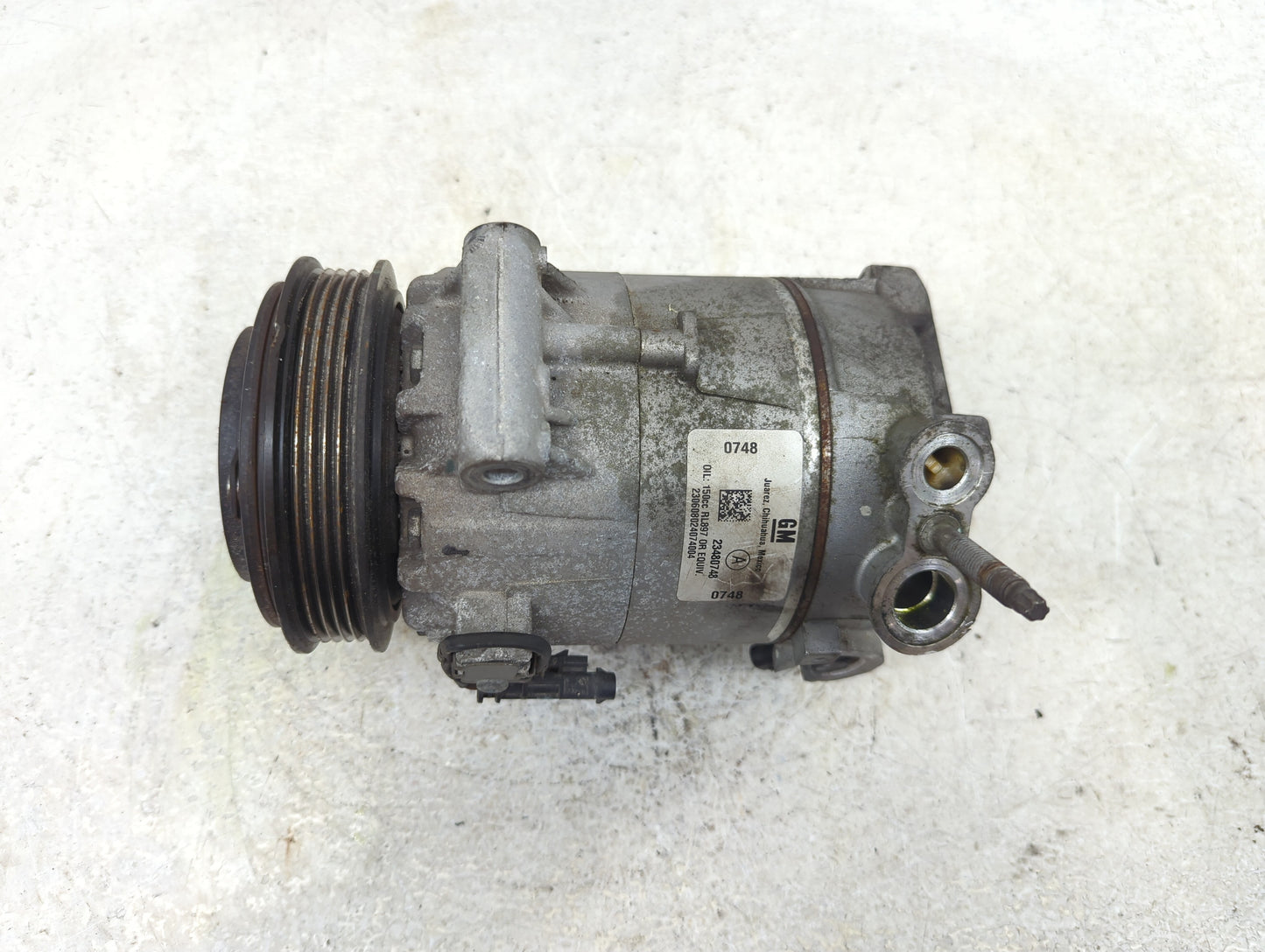 2015-2017 Chevrolet Equinox Air Conditioning A/c Ac Compressor Oem - Oemusedautoparts1.com