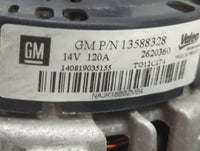 2010-2017 Chevrolet Equinox Alternator Replacement Generator Charging Assembly Engine OEM P/N:13588328 Fits OEM Used Auto Pa