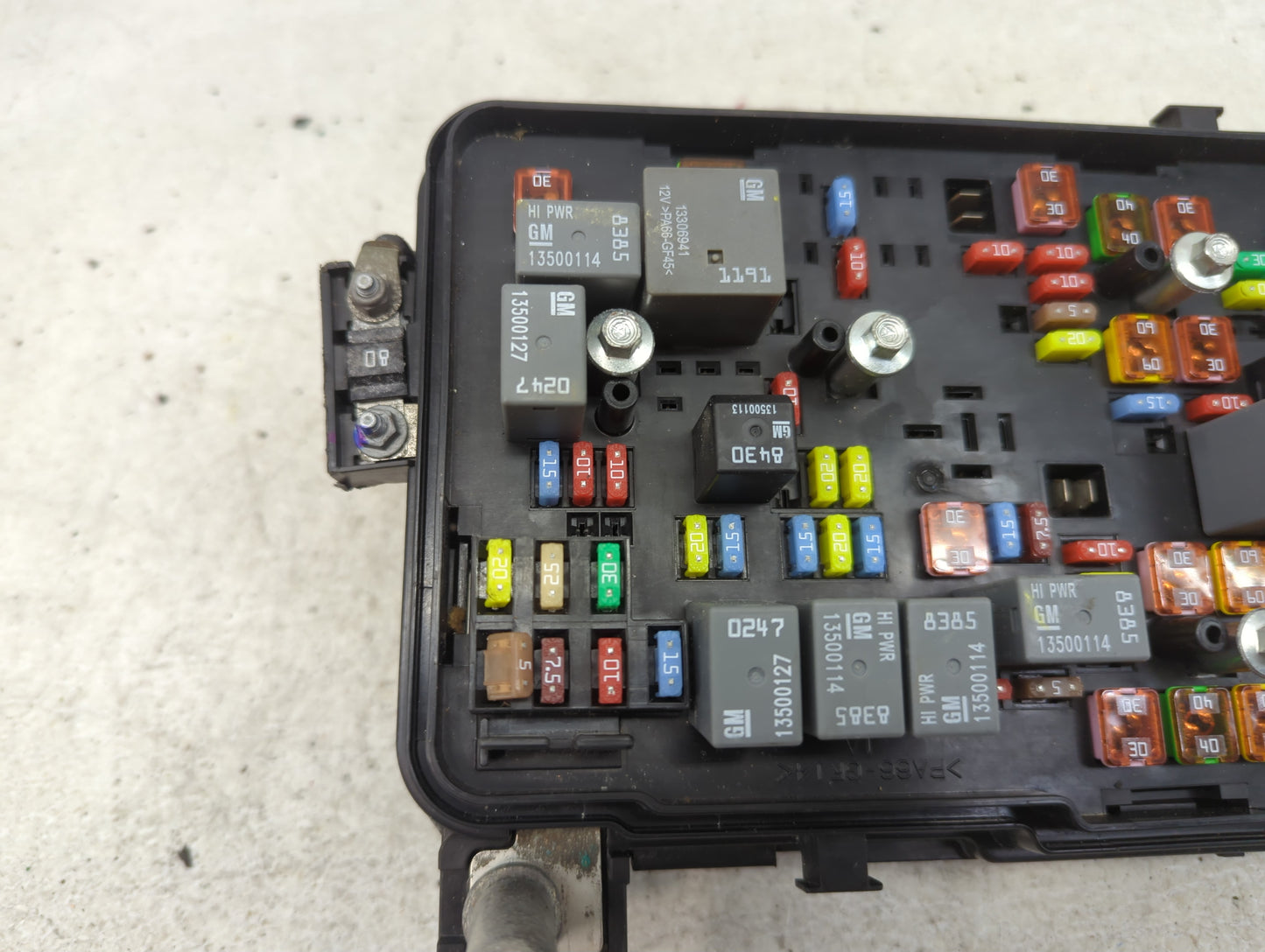 2013-2015 Chevrolet Equinox Fusebox Fuse Box Panel Relay Module P/N:22929763 01 Fits Fits 2013 2014 2015 OEM Used Auto Parts