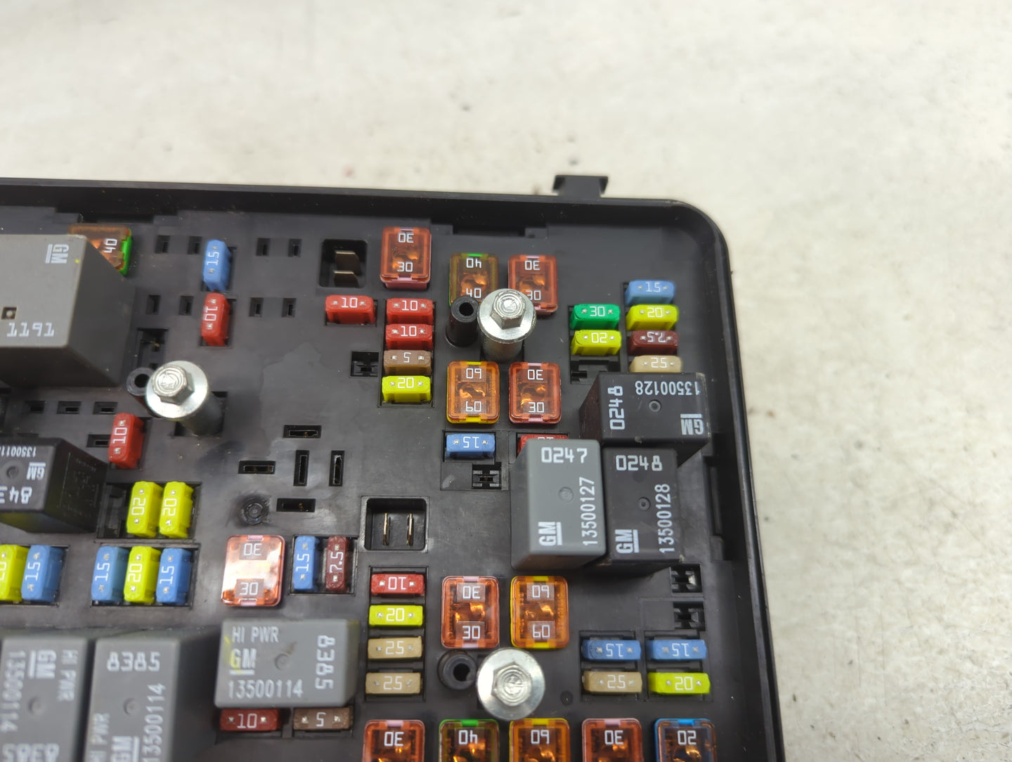 2013-2015 Chevrolet Equinox Fusebox Fuse Box Panel Relay Module P/N:22929763 01 Fits Fits 2013 2014 2015 OEM Used Auto Parts