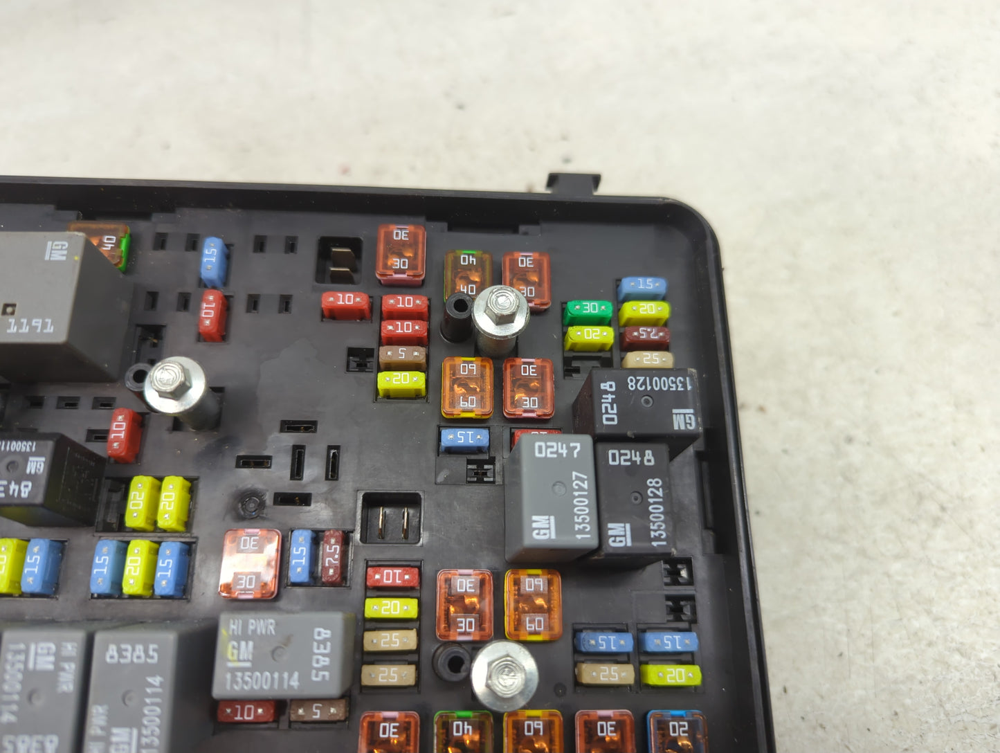 2013-2015 Chevrolet Equinox Fusebox Fuse Box Panel Relay Module P/N:22929763 01 Fits Fits 2013 2014 2015 OEM Used Auto Parts
