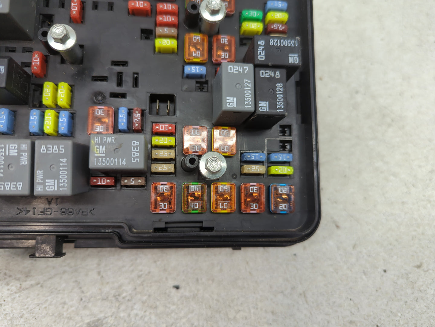 2013-2015 Chevrolet Equinox Fusebox Fuse Box Panel Relay Module P/N:22929763 01 Fits Fits 2013 2014 2015 OEM Used Auto Parts