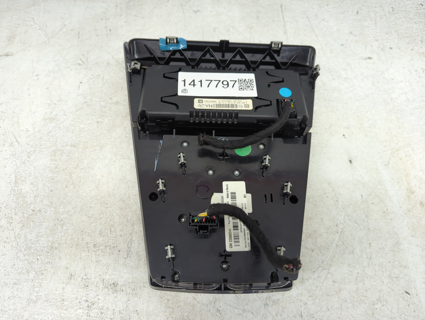 2012-2015 Chevrolet Equinox Radio Control Panel - Oemusedautoparts1.com