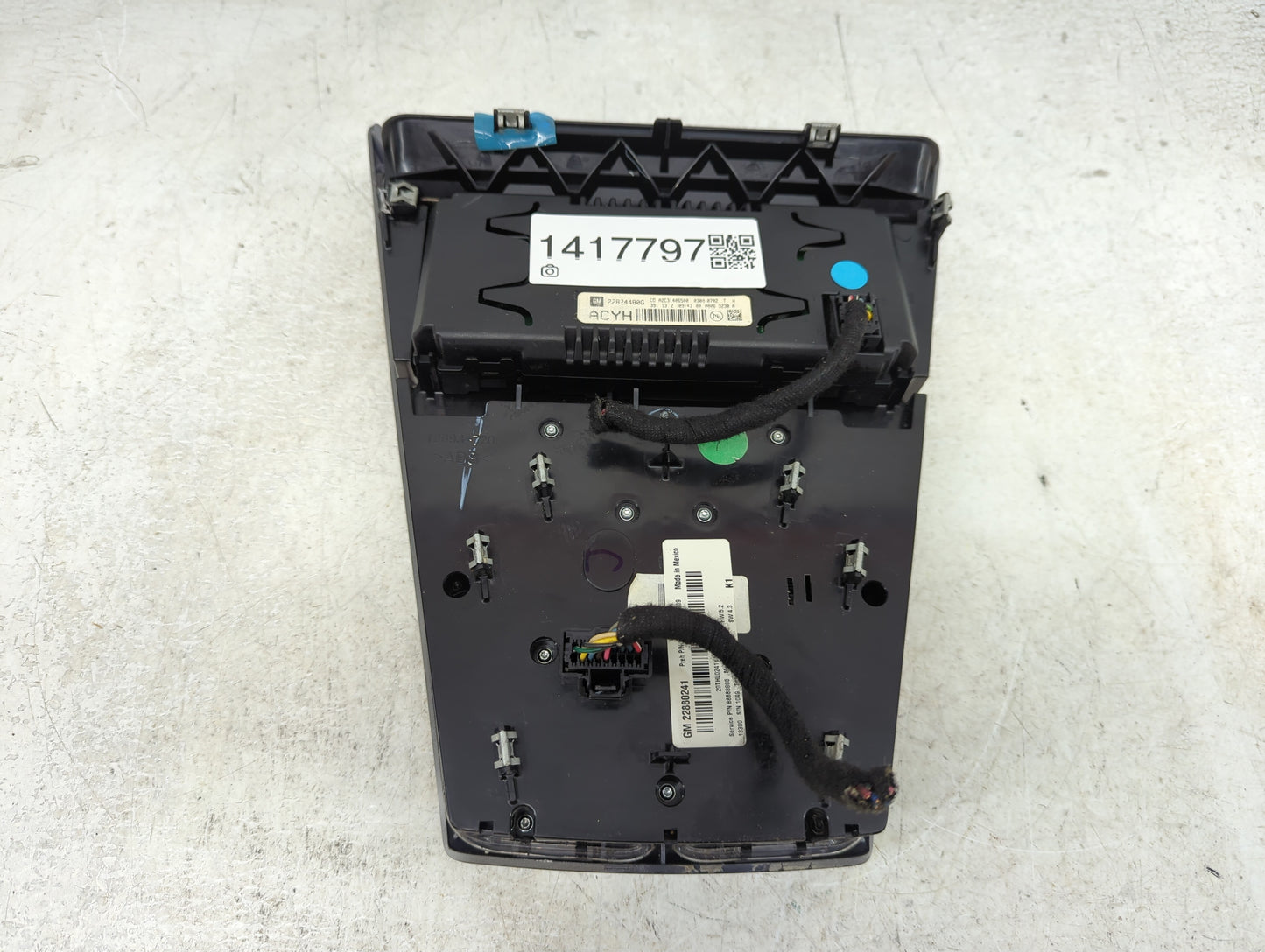 2012-2015 Chevrolet Equinox Radio Control Panel - Oemusedautoparts1.com