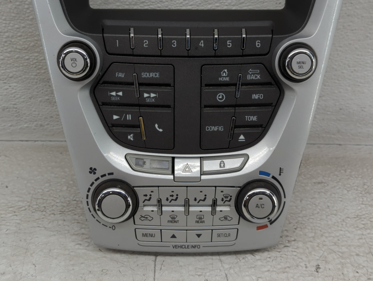 2015 Chevrolet Equinox Radio Control Panel - Oemusedautoparts1.com