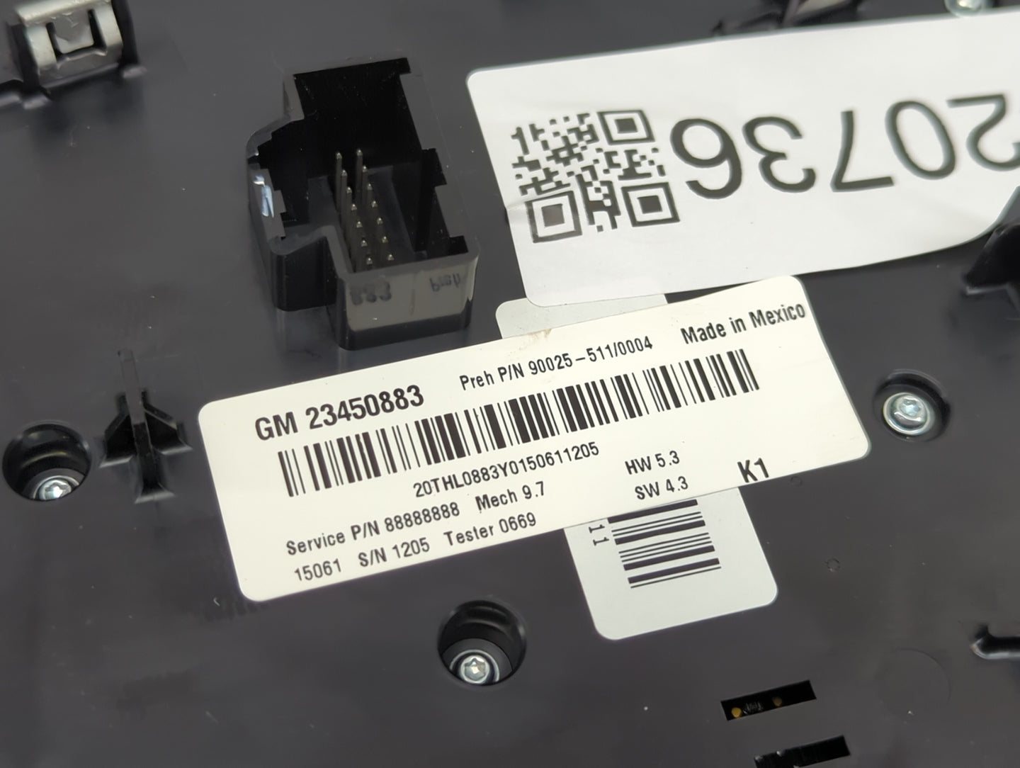 2012-2015 Chevrolet Equinox Radio Control Panel - Oemusedautoparts1.com