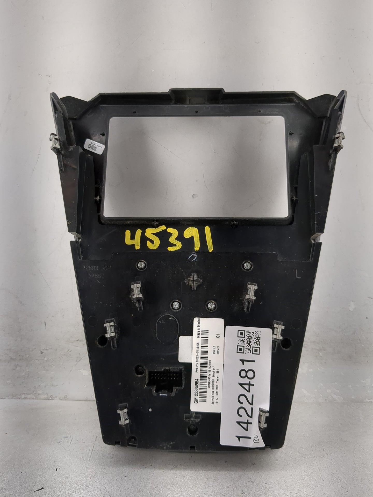 2012-2015 Chevrolet Equinox Radio Control Panel - Oemusedautoparts1.com