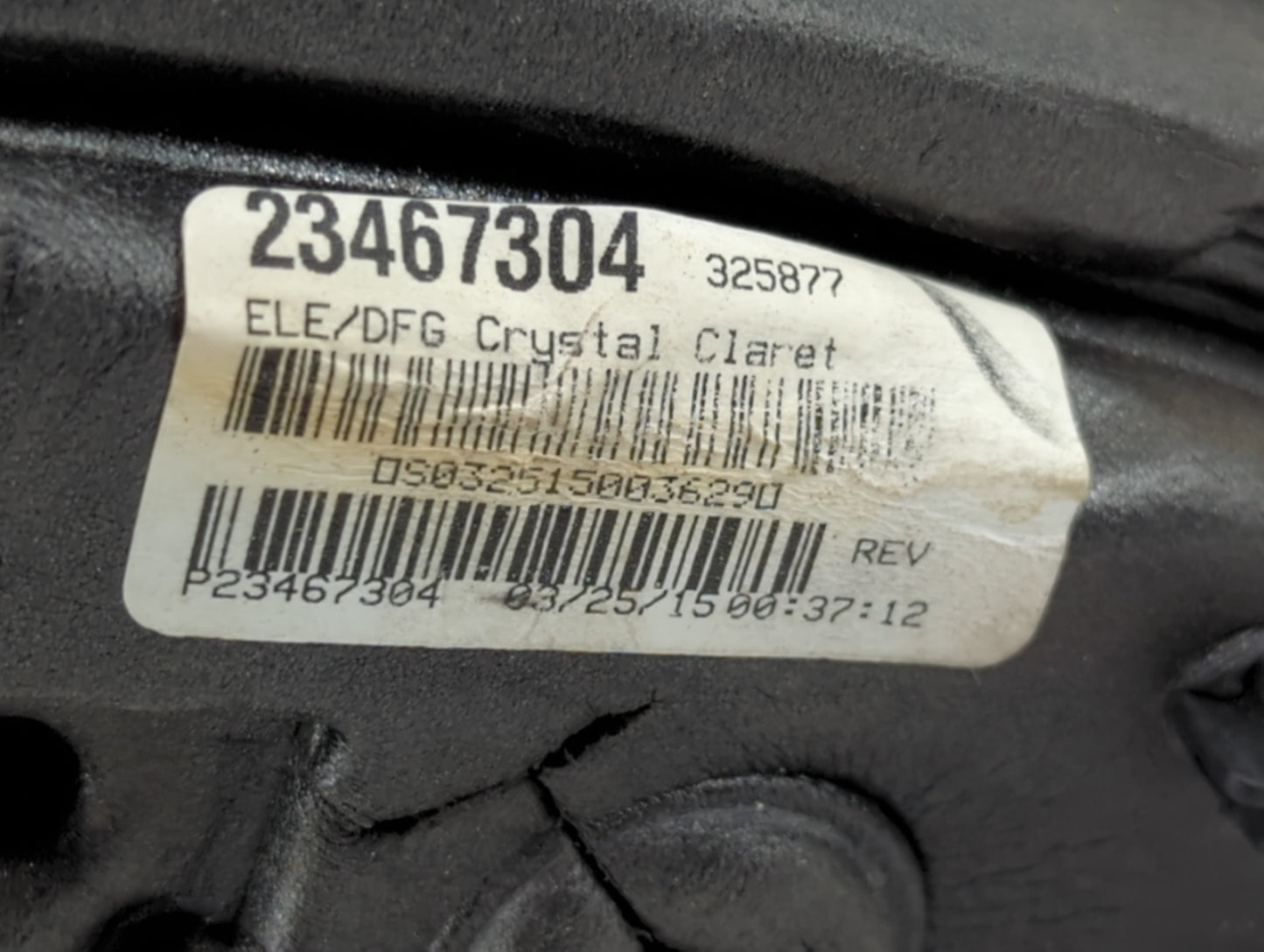 2015-2017 Chevrolet Equinox Driver Side View Mirror - Left Door Mirror OEM Used - Oemusedautoparts1.com