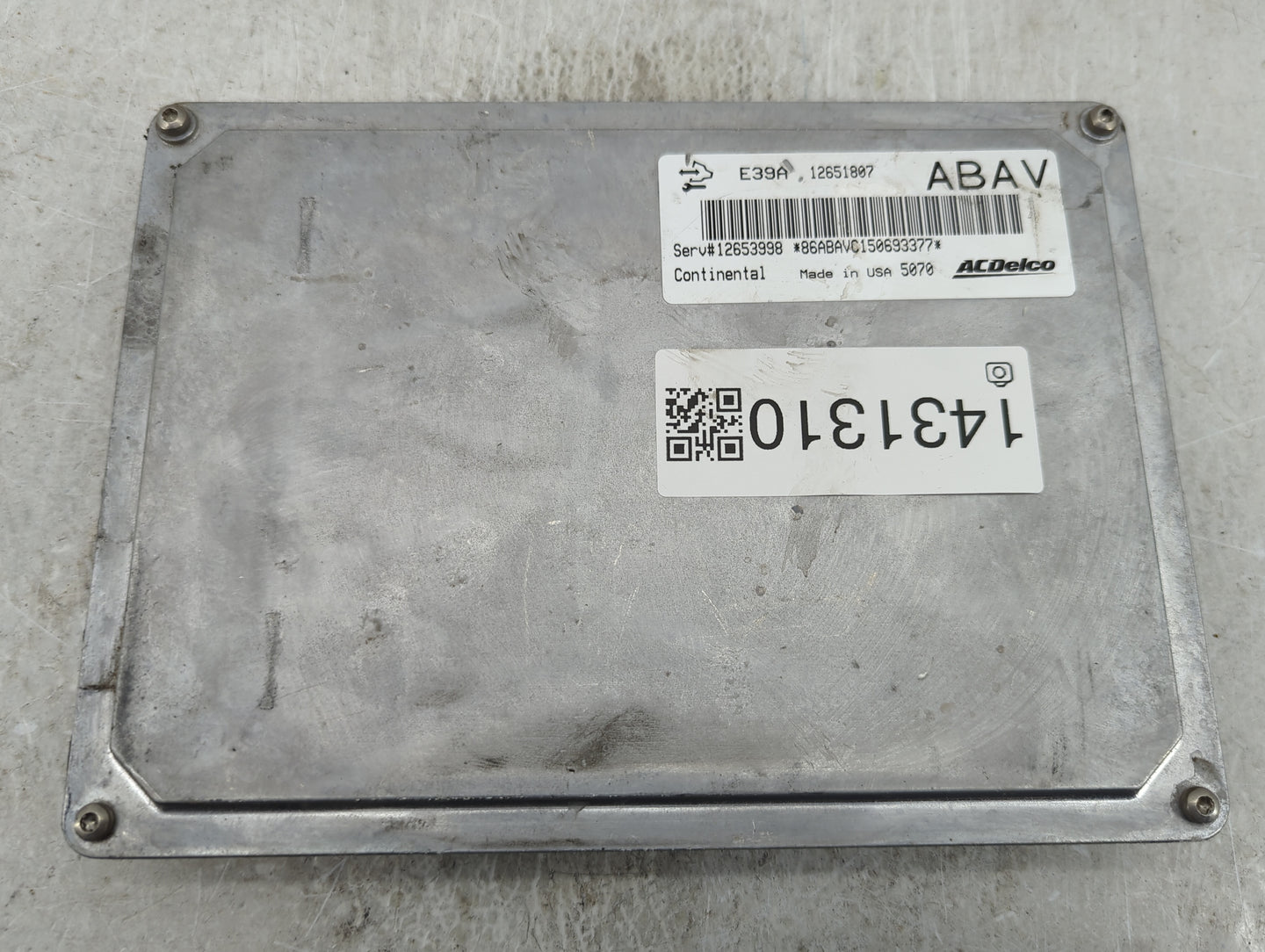 2013-2016 Chevrolet Equinox PCM Engine Control Computer ECU ECM PCU OEM P/N:12651807 12653998 Fits Fits 2013 2014 2015 2016 