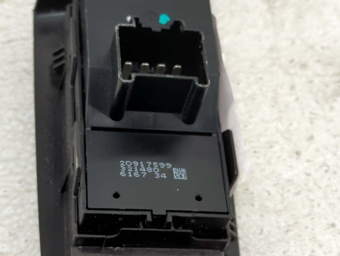 2012-2017 Chevrolet Equinox Master Power Window Switch Replacement Driver Side Left P/N:20917599 Fits OEM Used Auto Parts - 