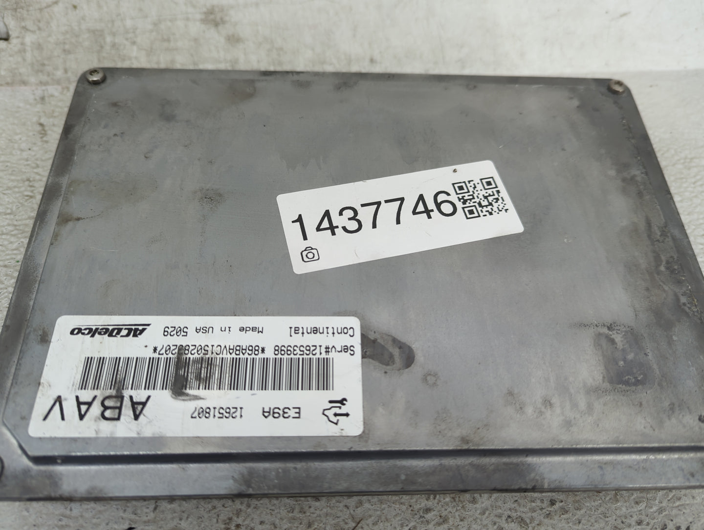 2013-2016 Chevrolet Equinox PCM Engine Control Computer ECU ECM PCU OEM P/N:12653998 12651807 Fits Fits 2013 2014 2015 2016 