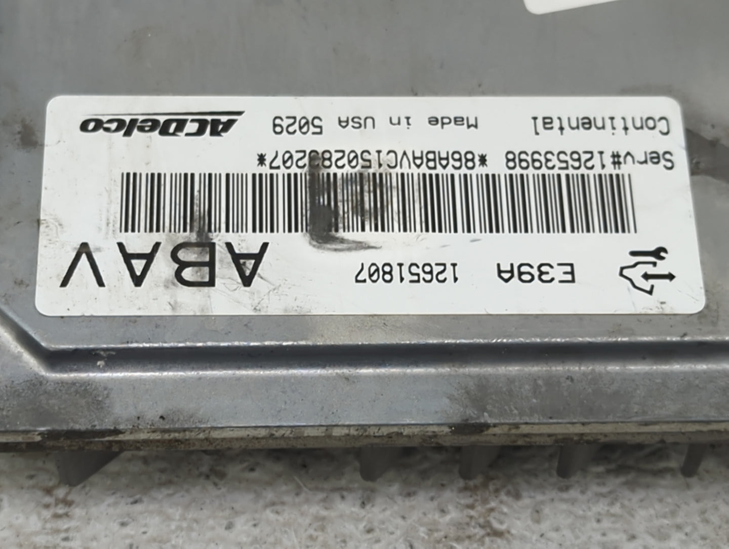2013-2016 Chevrolet Equinox PCM Engine Control Computer ECU ECM PCU OEM P/N:12653998 12651807 Fits Fits 2013 2014 2015 2016 
