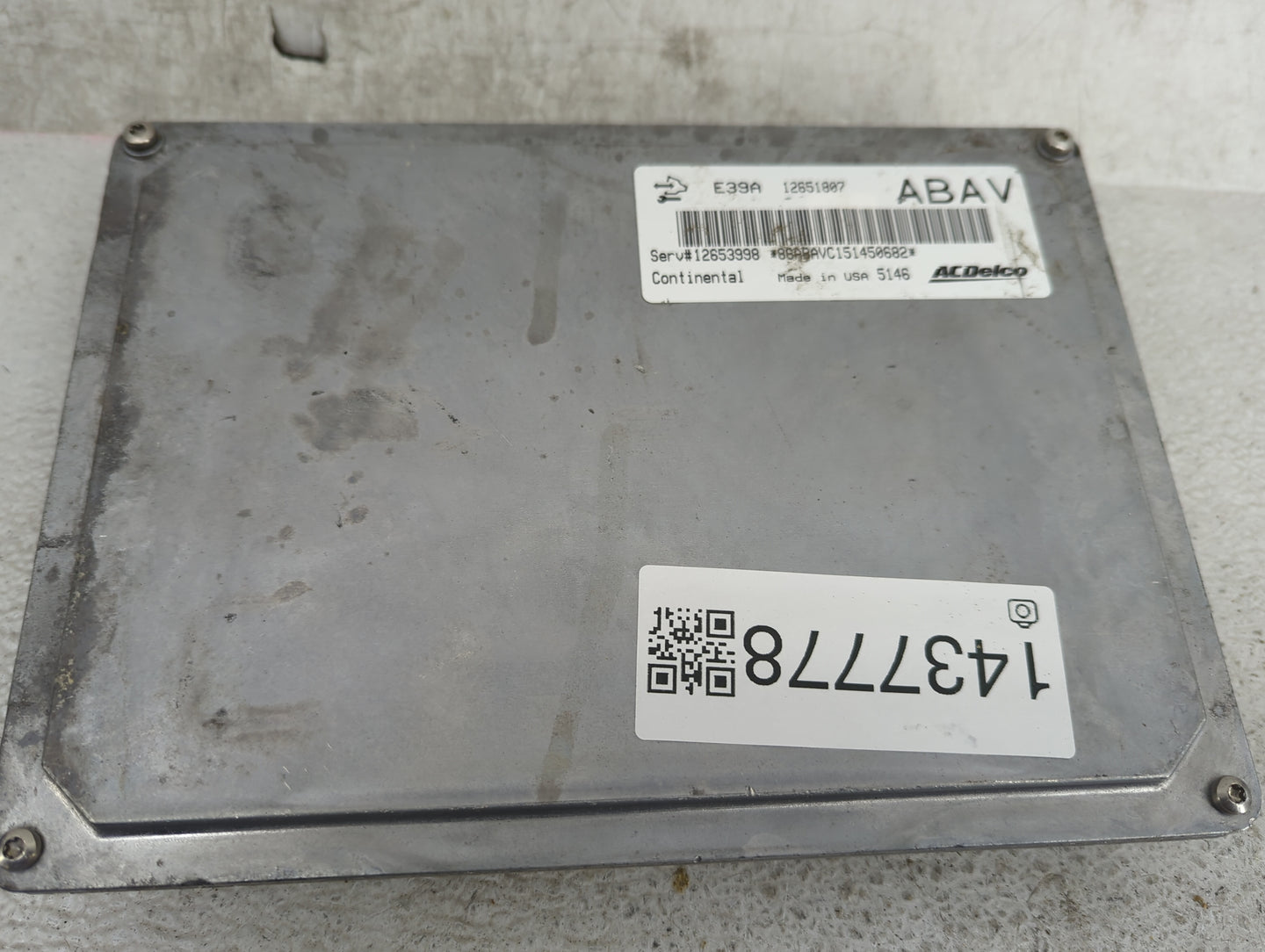 2013-2016 Chevrolet Equinox PCM Engine Control Computer ECU ECM PCU OEM P/N:12651807 Fits Fits 2013 2014 2015 2016 OEM Used 