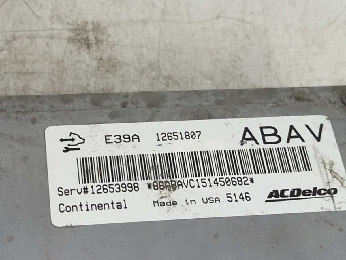 2013-2016 Chevrolet Equinox PCM Engine Control Computer ECU ECM PCU OEM P/N:12651807 Fits 2013 2014 2015 2016 OEM Used Auto 