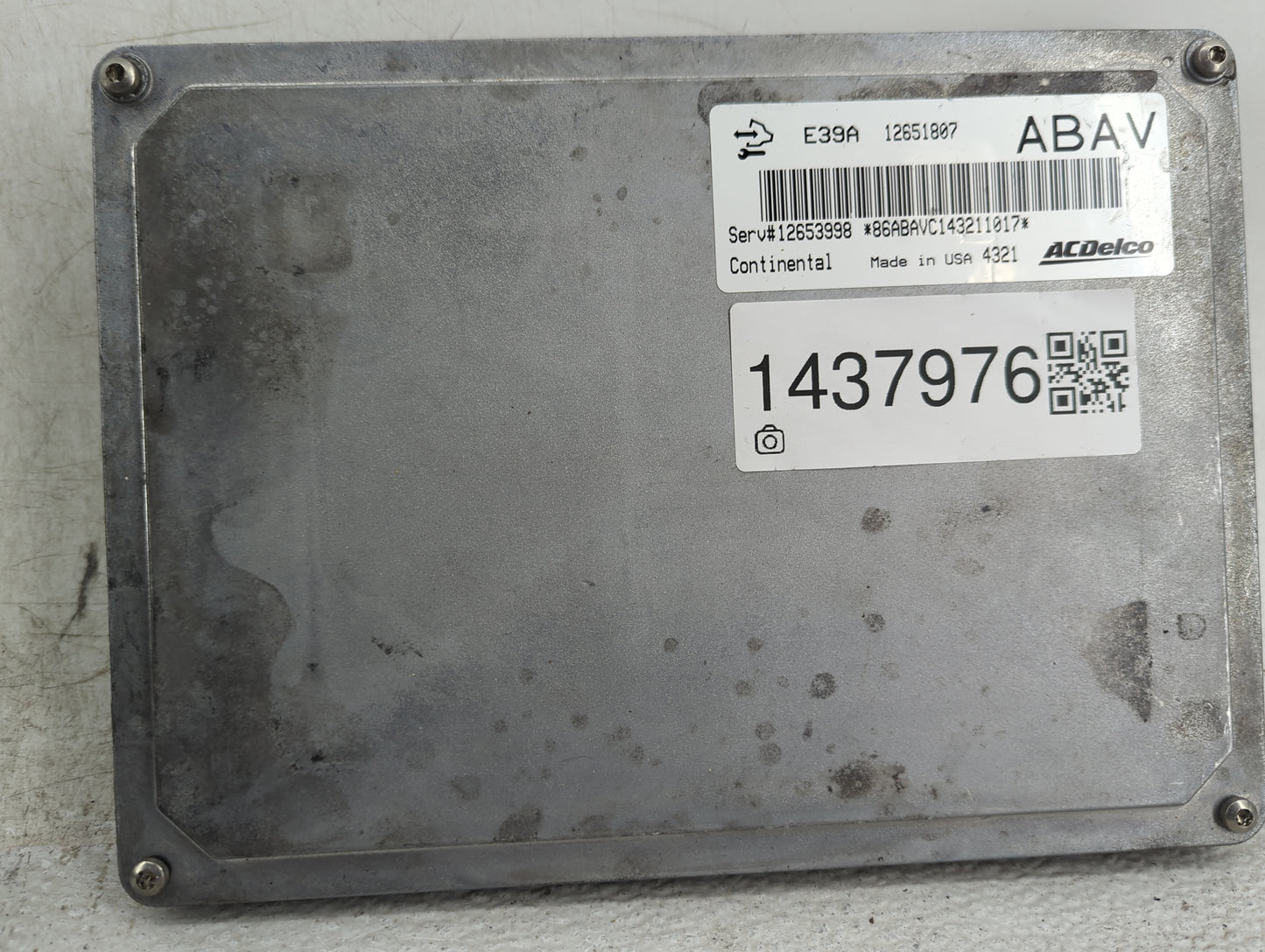2013-2016 Chevrolet Equinox PCM Engine Control Computer ECU ECM PCU OEM P/N:12651807, 12653998 Fits Fits 2013 2014 2015 2016