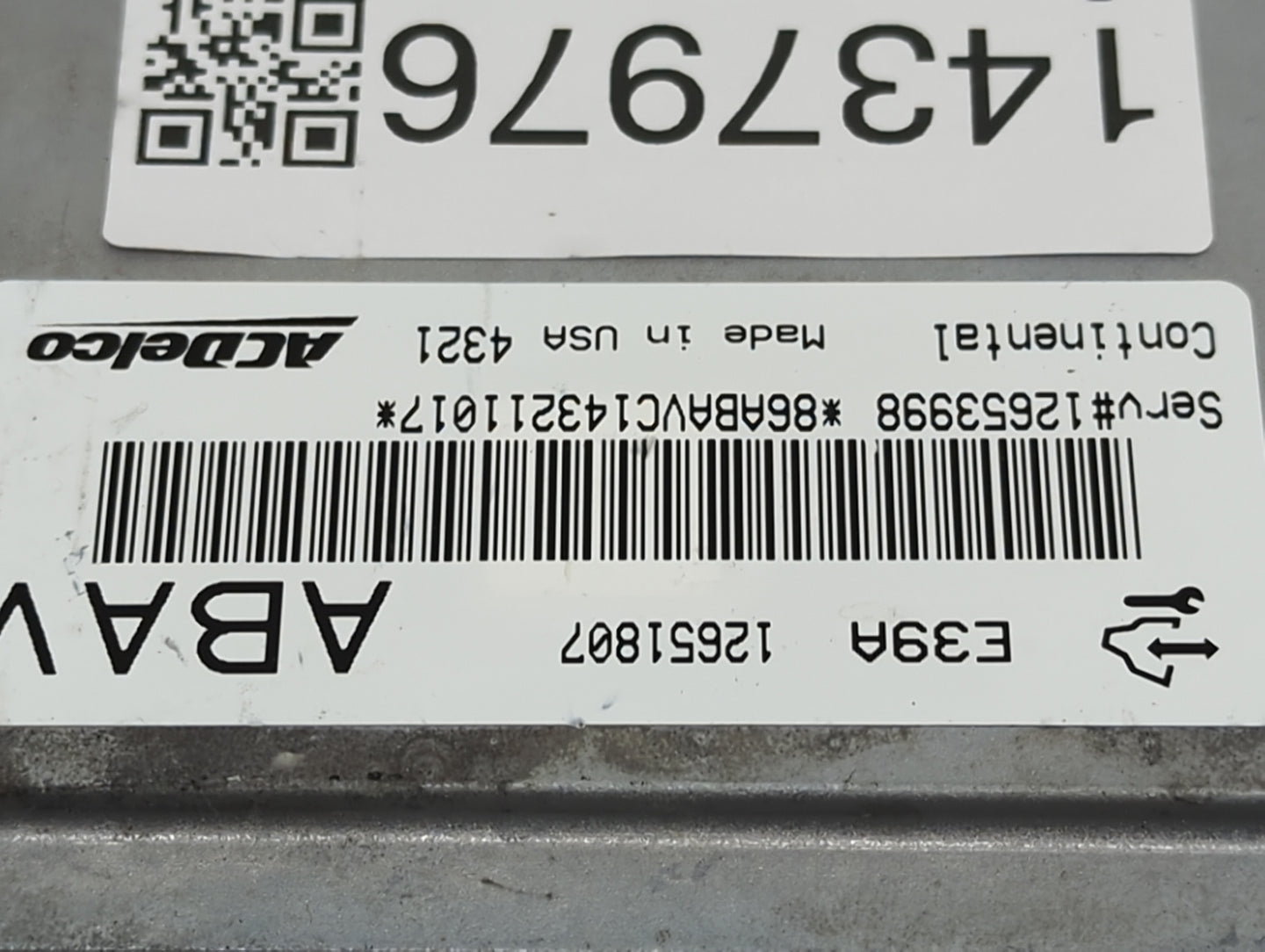 2013-2016 Chevrolet Equinox PCM Engine Control Computer ECU ECM PCU OEM P/N:12651807, 12653998 Fits Fits 2013 2014 2015 2016
