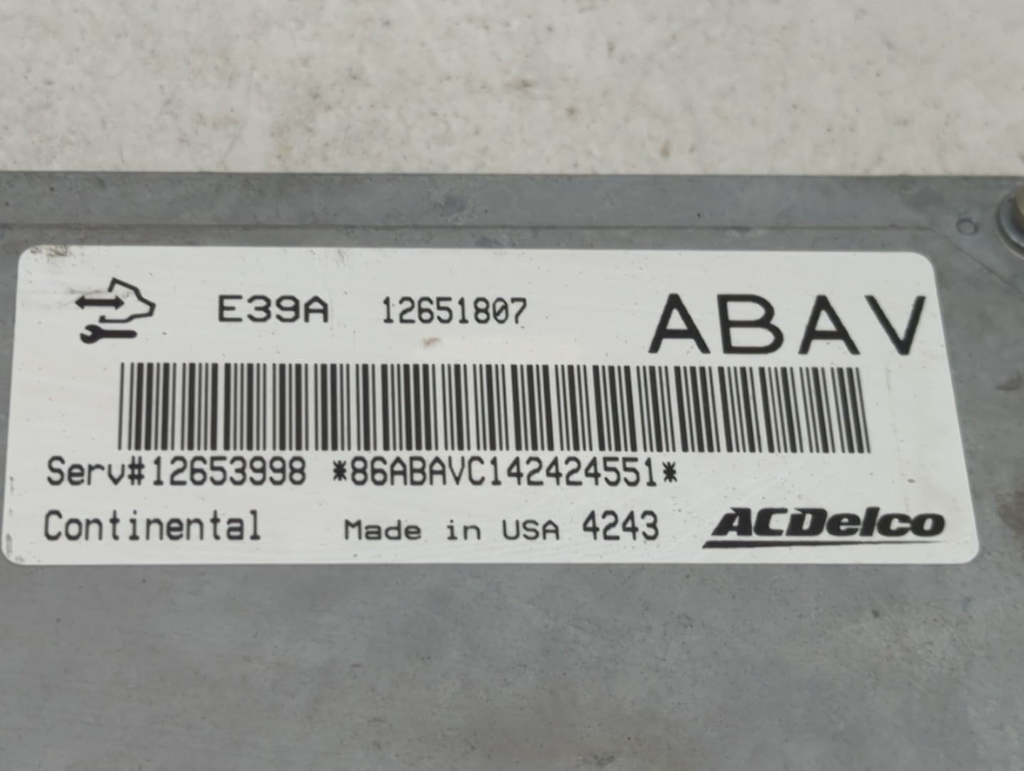 2013-2016 Chevrolet Equinox PCM Engine Control Computer ECU ECM PCU OEM P/N:12651807 12653998 Fits Fits 2013 2014 2015 2016 