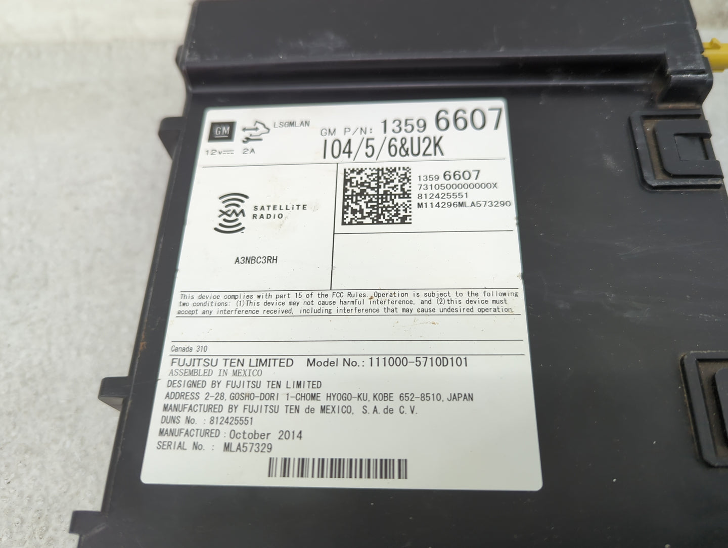 2013-2017 Chevrolet Equinox Body Control Module Bcm Inner Cabin Fuse Box - Oemusedautoparts1.com