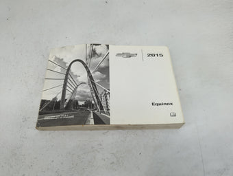 compare product 2015 Chevrolet Equinox Owners Manual Book Guide P/N:22985506 OEM Used Auto Parts