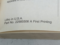 2015 Chevrolet Equinox Owners Manual Book Guide P/N:22985506 OEM Used Auto Parts - Oemusedautoparts1.com