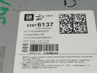 2014-2015 Chevrolet Equinox Radio AM FM Cd Player Receiver Replacement P/N:22976137 Fits Fits 2014 2015 2016 2017 OEM Used A