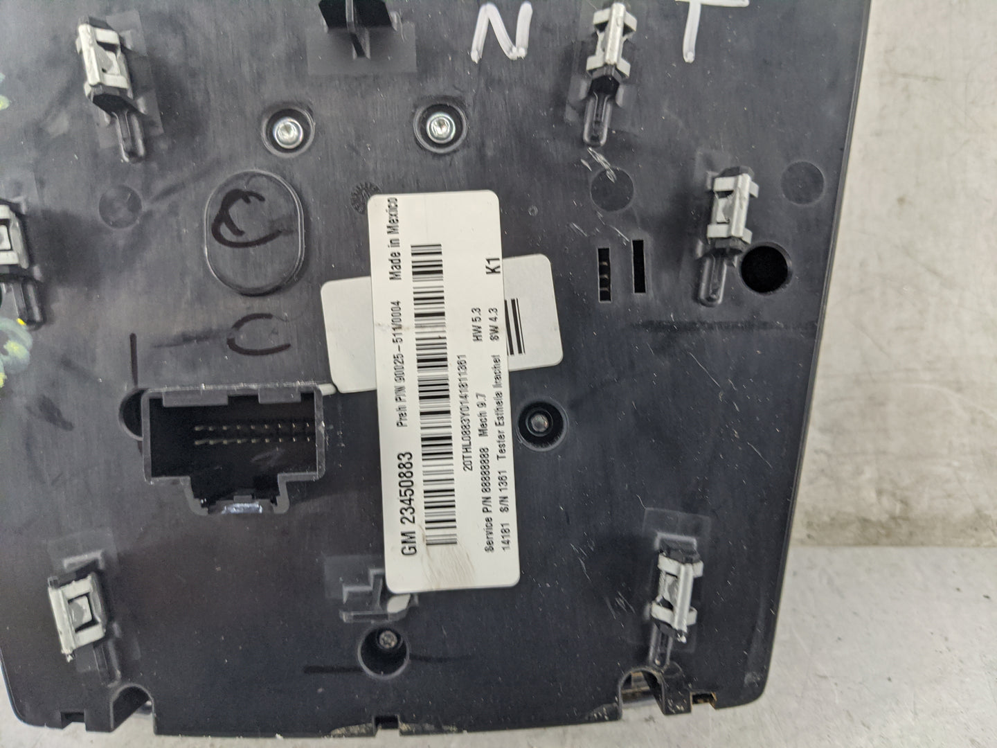 2012-2015 Chevrolet Equinox Radio Control Panel 1468296 - Oemusedautoparts1.com