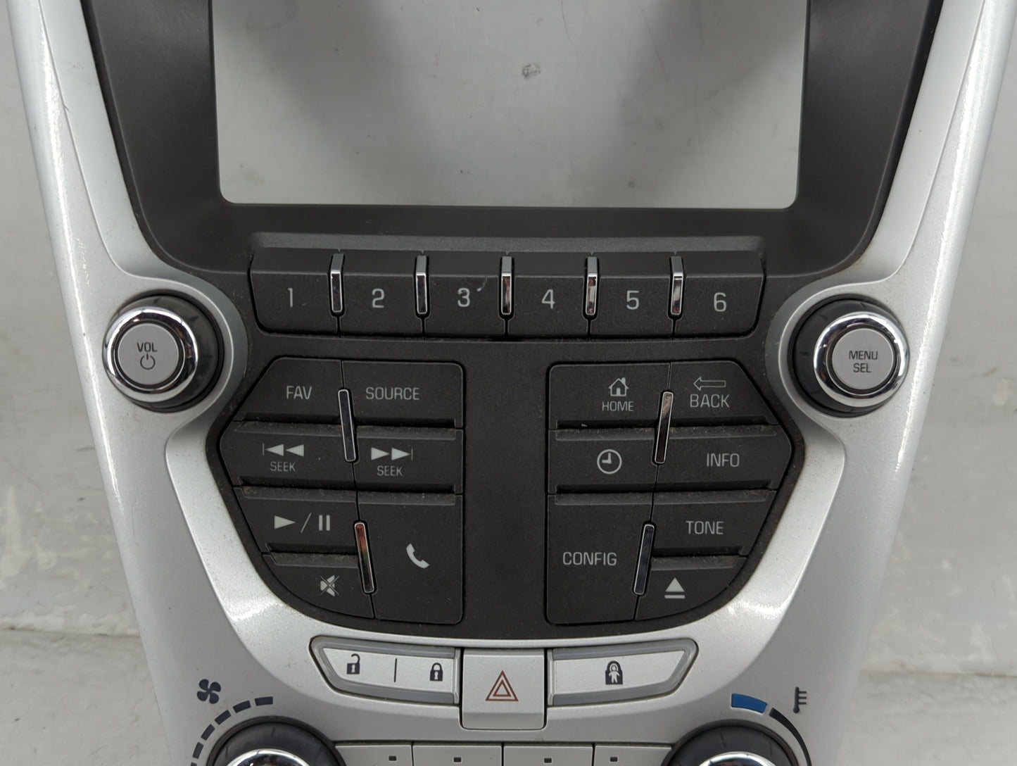 2015 Chevrolet Equinox Radio AM FM Cd Player Receiver Replacement P/N:23450883 90025-511/0004, 88888888 Fits Fits 2014 2016 