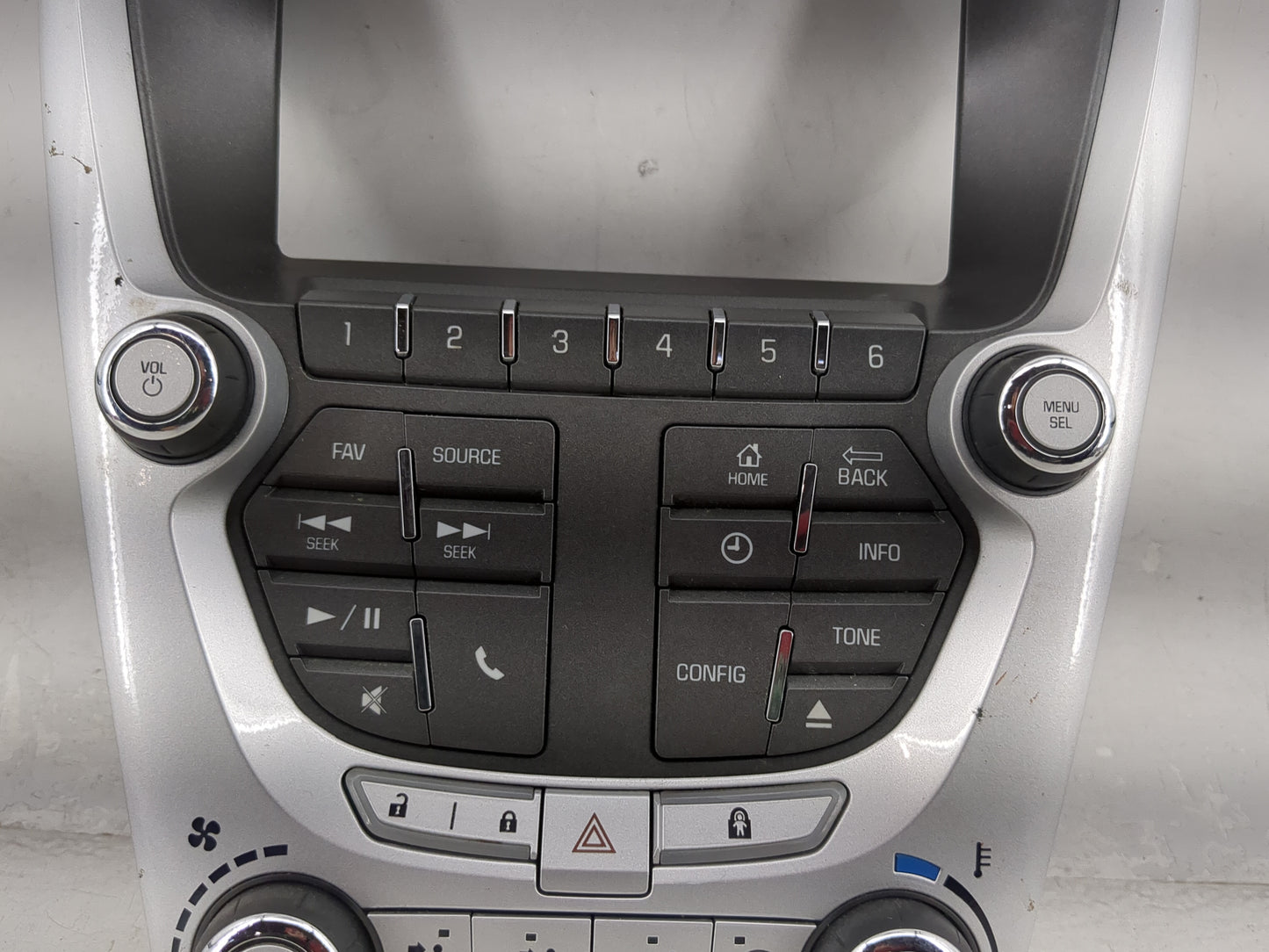 2015 Chevrolet Equinox Radio AM FM Cd Player Receiver Replacement P/N:23450883 90025-511/0004 Fits Fits 2014 2016 2017 OEM U