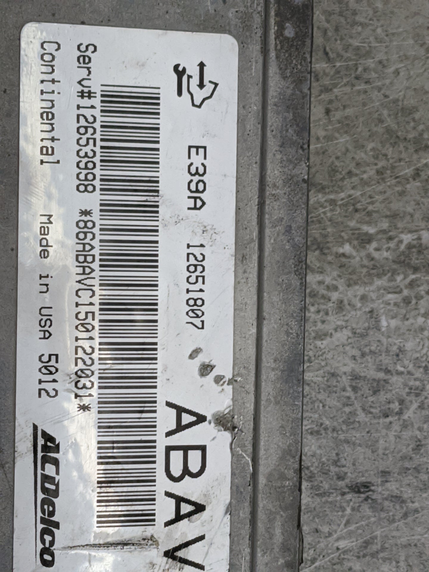 2013-2016 Chevrolet Equinox PCM Engine Control Computer ECU ECM PCU OEM P/N:12653998 12651807 Fits Fits 2013 2014 2015 2016 