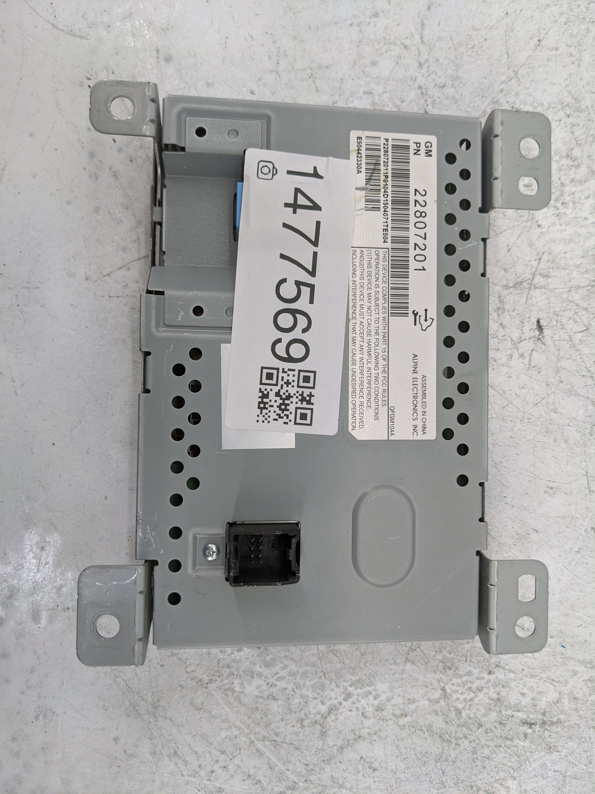 2012-2017 Chevrolet Equinox Information Radio Display Screen 1477569 - Oemusedautoparts1.com