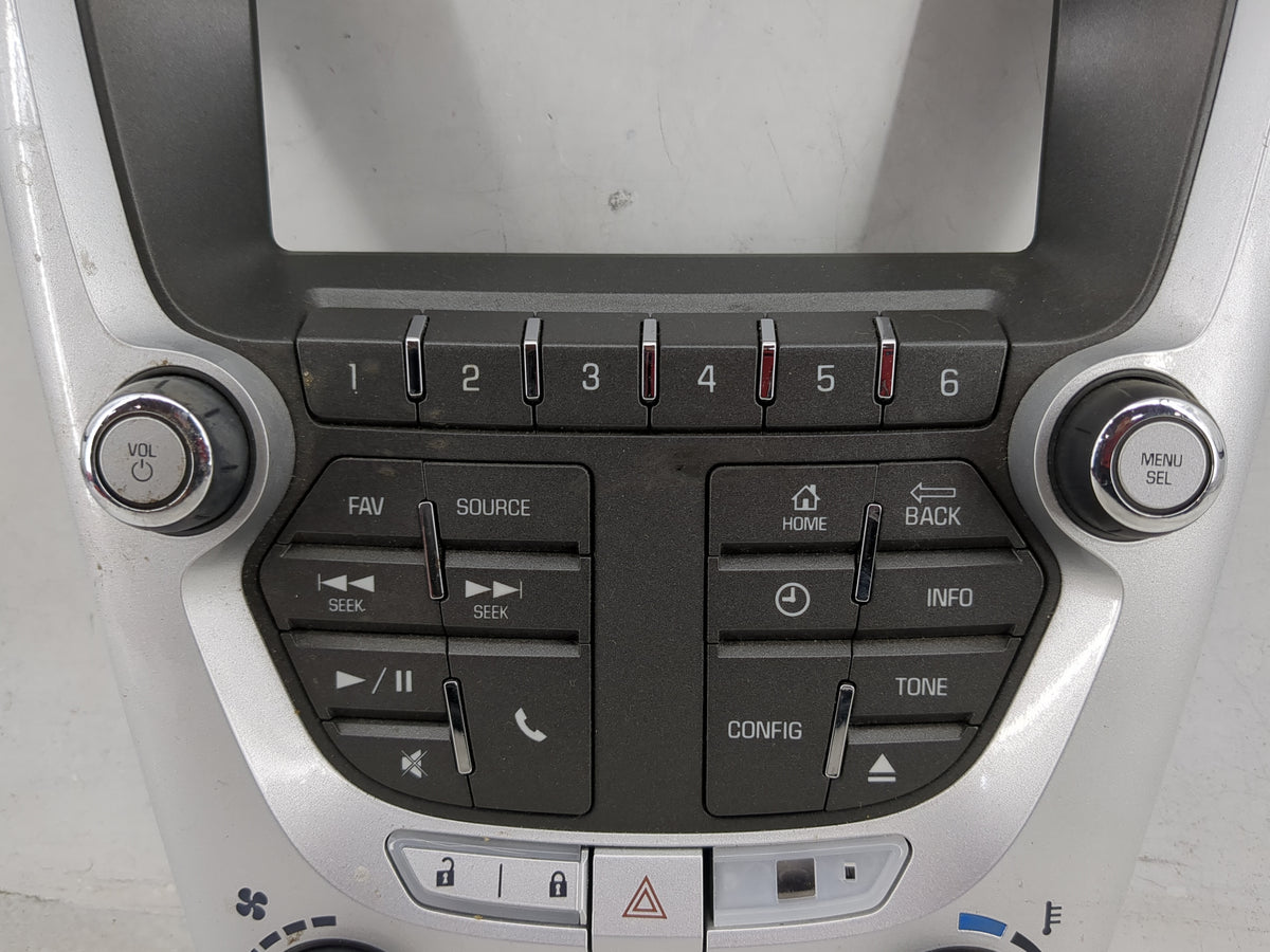 2012-2015 Chevrolet Equinox Radio Control Panel 1484207 - Oemusedautoparts1.com