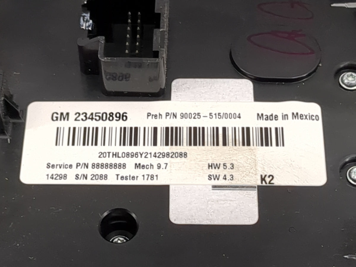 2012-2015 Chevrolet Equinox Radio Control Panel 1484207 - Oemusedautoparts1.com