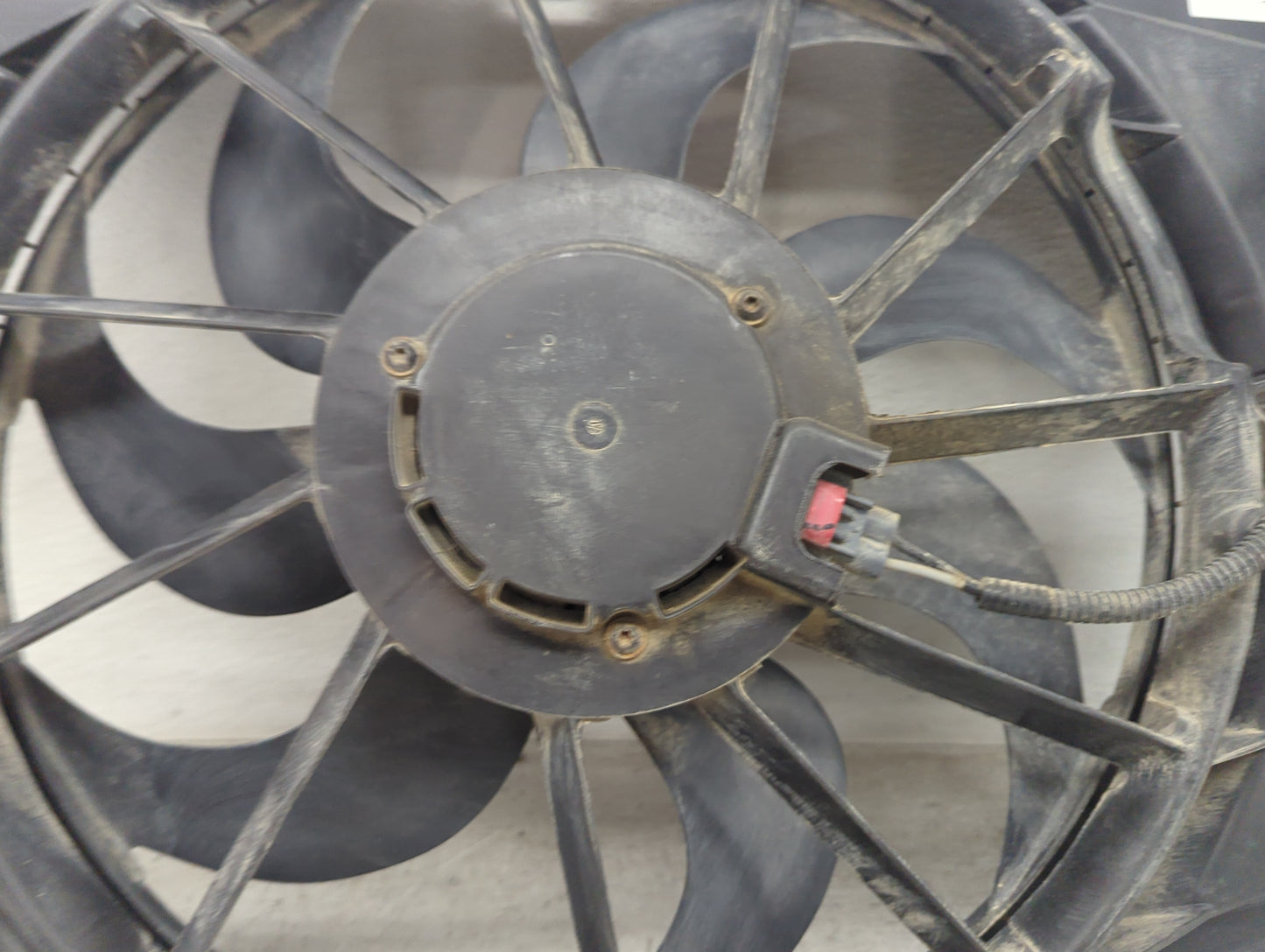 2010-2017 Chevrolet Equinox Electric Radiator Cooling Fan Motor Assembly Fits Fits 2010 2011 2012 2013 2014 2015 2016 2017 O