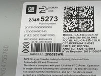 2015 Chevrolet Equinox Radio AM FM Cd Player Receiver Replacement P/N:23495273 GA-130-COLR-NT Fits Fits 2014 2016 2017 OEM U
