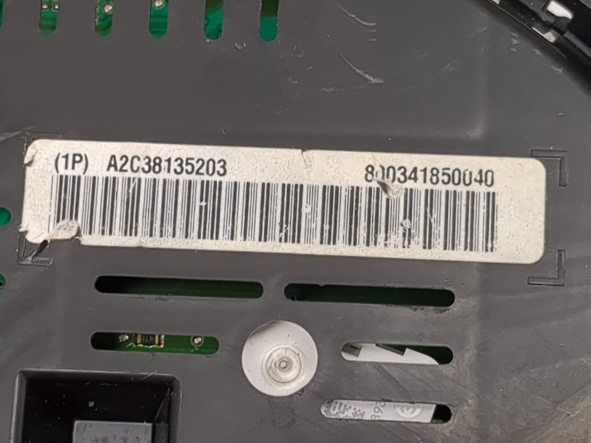 2013-2017 Chevrolet Equinox Instrument Cluster Speedometer Gauges P/N:A2C38135203 800341850040 Miles:101K Fits OEM Used Auto