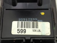 2010-2017 Chevrolet Equinox Master Power Window Switch Replacement Driver Side Left P/N:20917599 Fits OEM Used Auto Parts - 