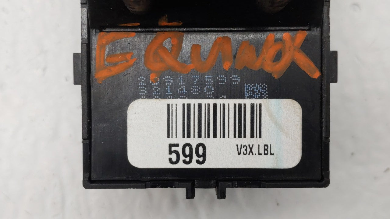 2010-2017 Chevrolet Equinox Master Power Window Switch Replacement Driver Side Left P/N:25983673 25946838 Fits OEM Used Auto