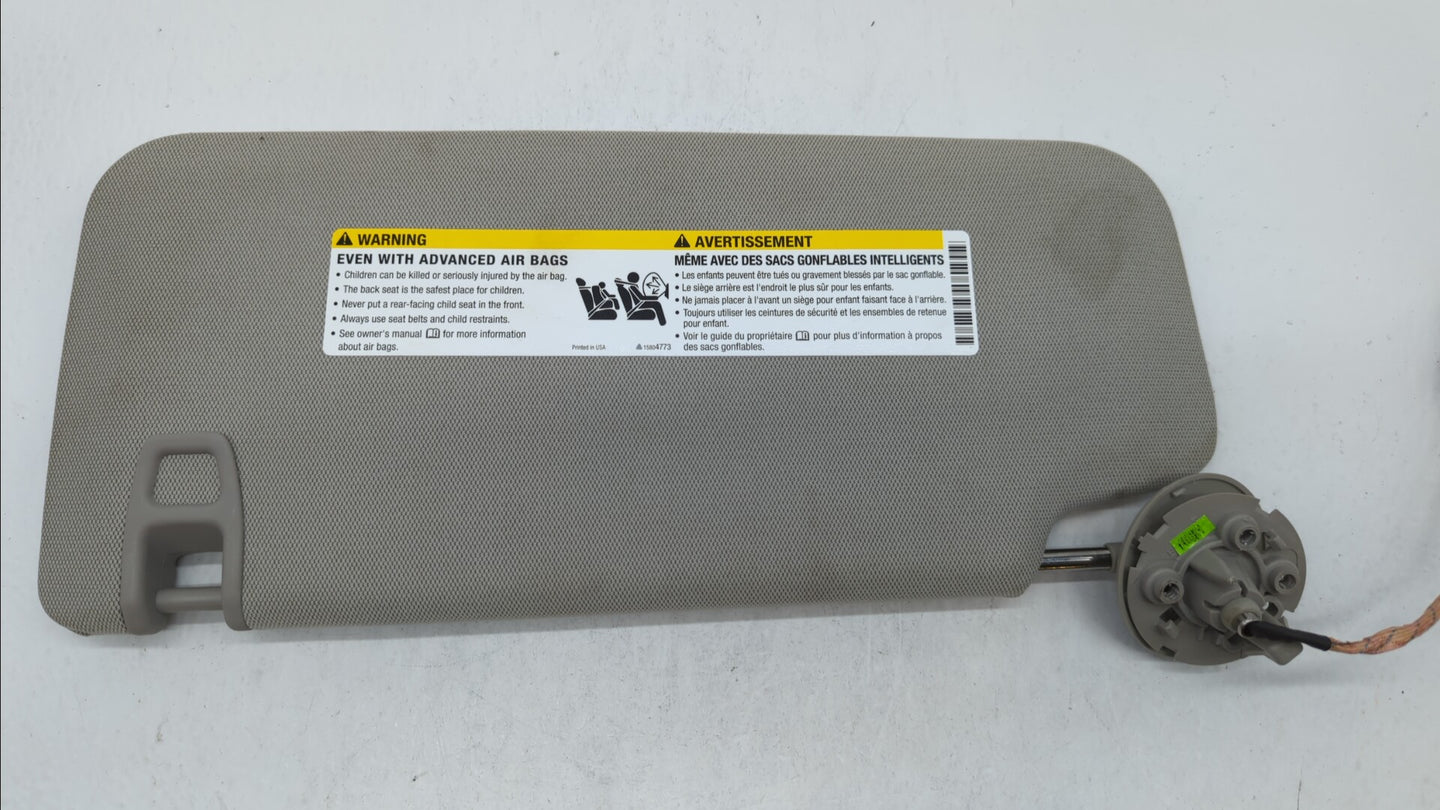 2010-2017 Chevrolet Equinox Sun Visor Shade Replacement Passenger Right Mirror Fits Fits 2010 2011 2012 2013 2014 2015 2016 