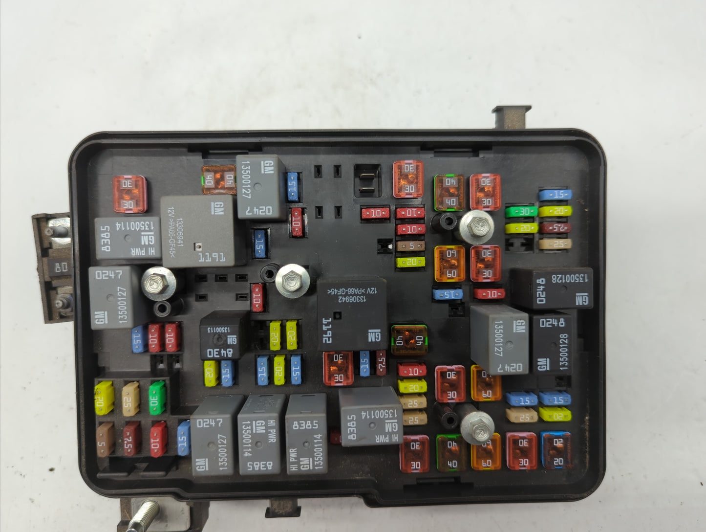2013-2015 Chevrolet Equinox Fusebox Fuse Box Panel Relay Module P/N:22929762 22920763 Fits Fits 2013 2014 2015 OEM Used Auto